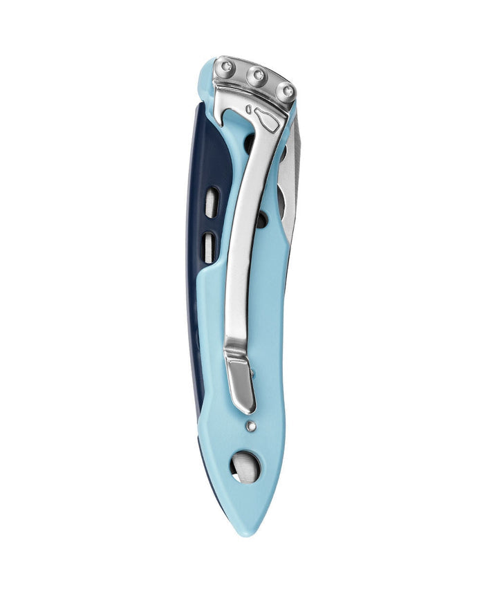 Night Shade coloured Leatherman Skeletool KB Knife on white background #colour_nightshade
