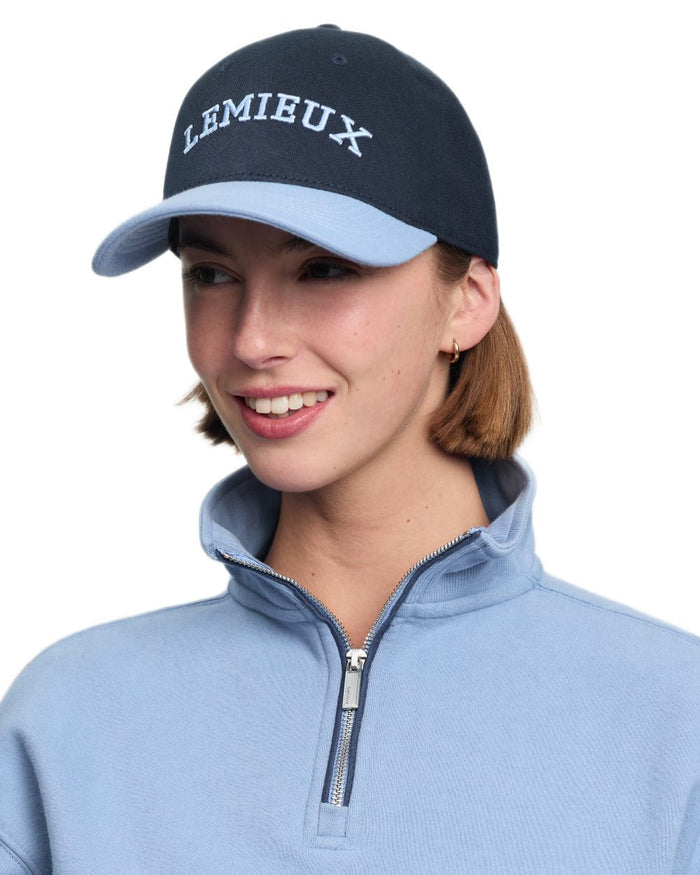 Shadow coloured LeMieux Ashley Cap on white background #colour_shadow