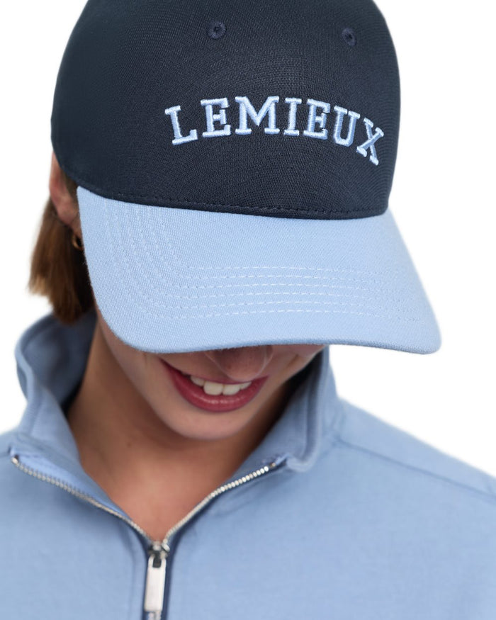 Shadow coloured LeMieux Ashley Cap on white background #colour_shadow