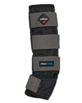 Black coloured LeMieux Cold Water Boots on white background #colour_black