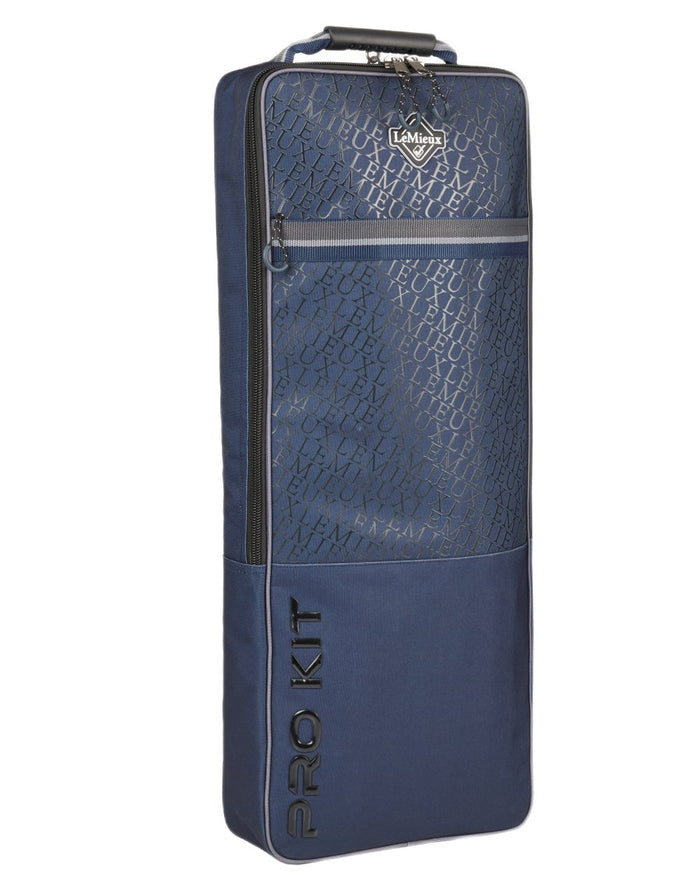 Navy coloured LeMieux Elite Pro Bridle Bag on white background #colour_navy