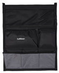 Black coloured LeMieux Hanging Pockets on white background #colour_black