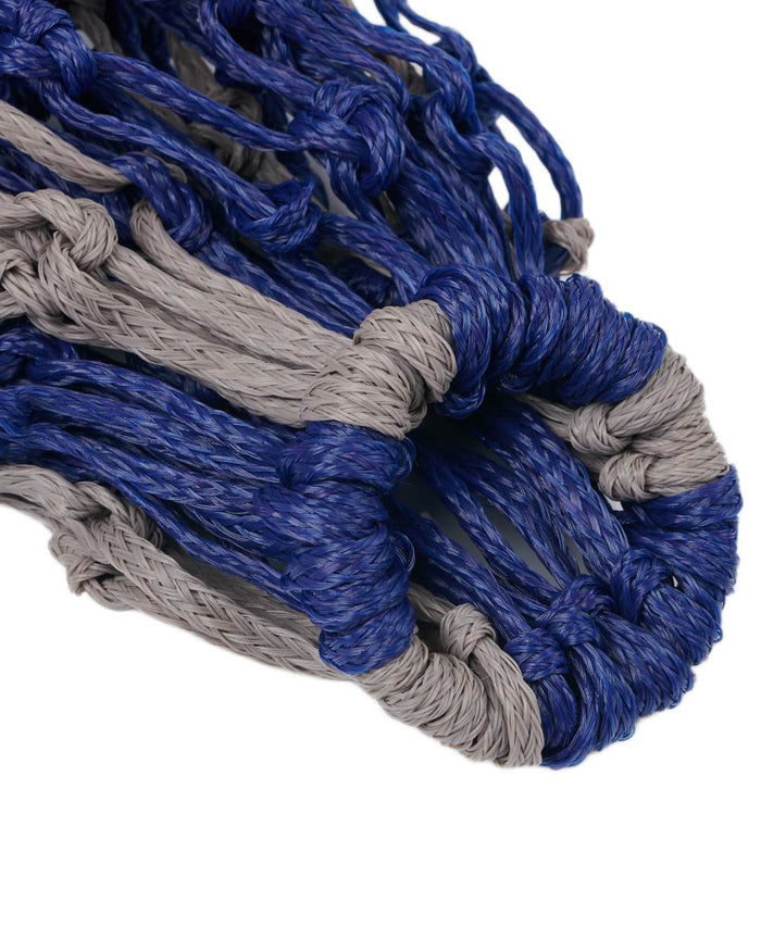 Navy coloured LeMieux Hippo Haynet on white background #colour_navy