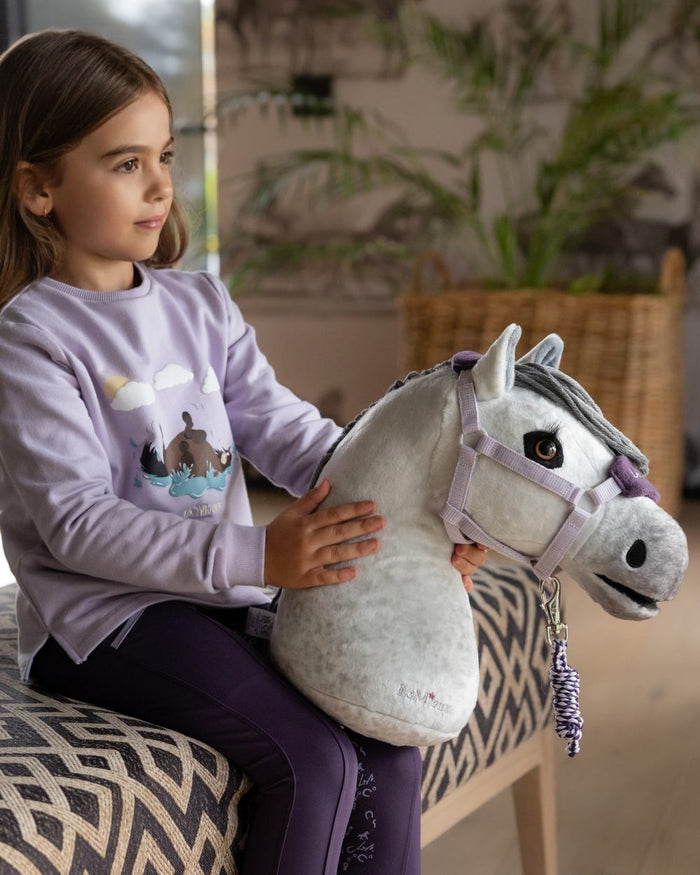 Hobby Horse Earl coloured LeMieux Hobby Horse Earl on house background  #colour_earl