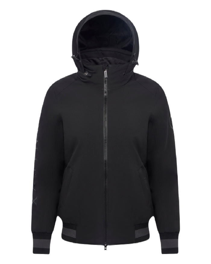 Black coloured LeMieux Ladies Team Jacket on white background #colour_black