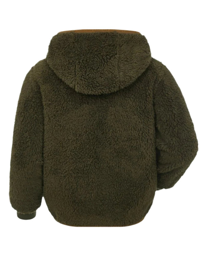 Alpine Coloured LeMieux Mini Teagan Fleece Jacket On A White Background #colour_alpine