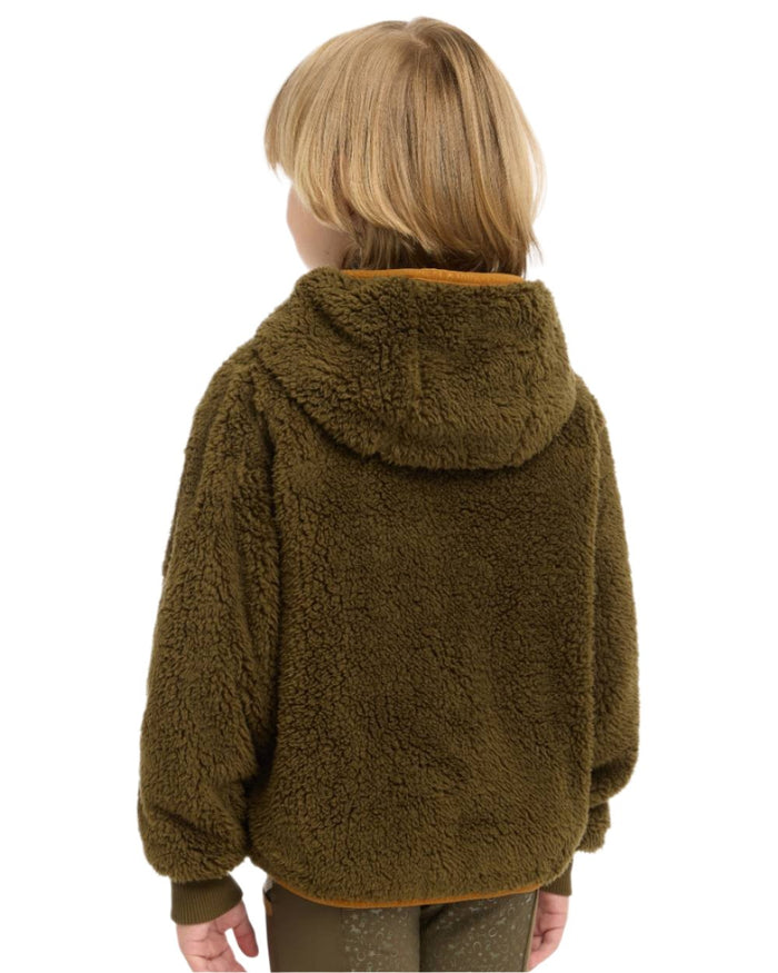 Alpine Coloured LeMieux Mini Teagan Fleece Jacket On A White Background #colour_alpine