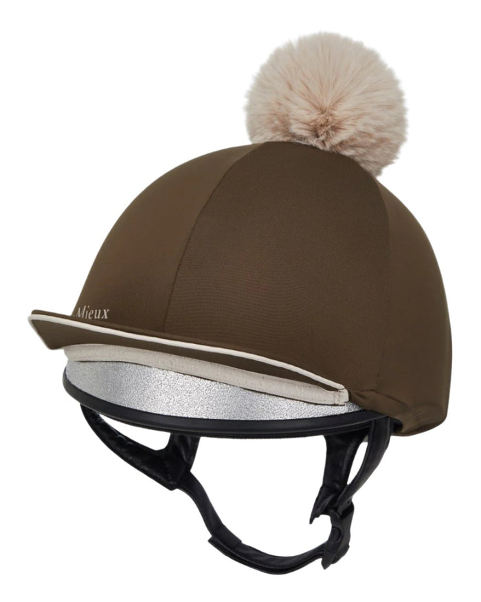 Alpine Coloured LeMieux Pippa Hat Silk On A White Background #colour_alpine