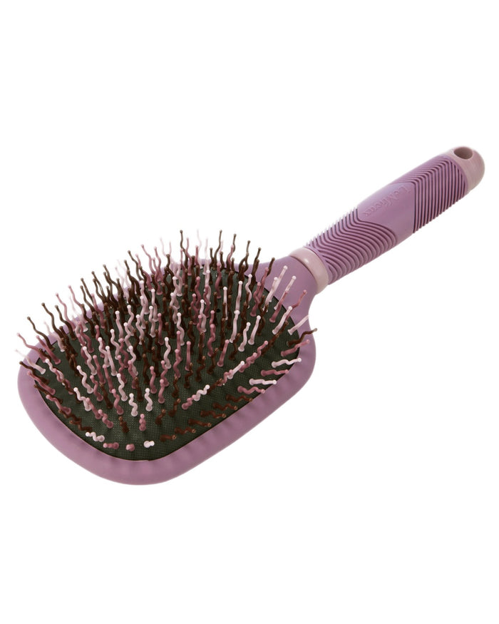 Mallow coloured LeMieux Tangle Tidy Brush on white background #colour_mallow