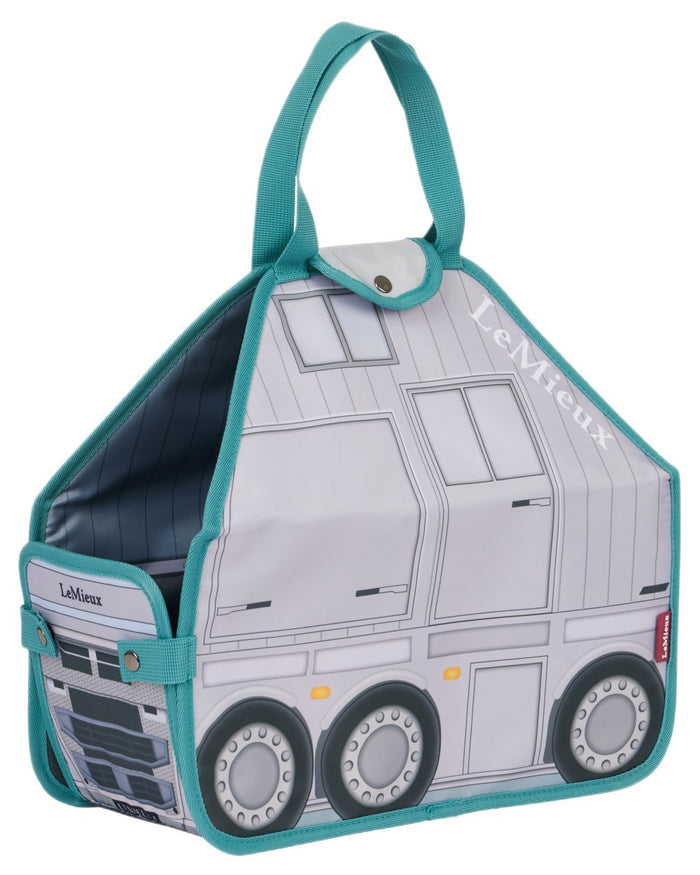 Multi coloured LeMieux Toy Pony Printed Carry Bag on white background #colour_multi