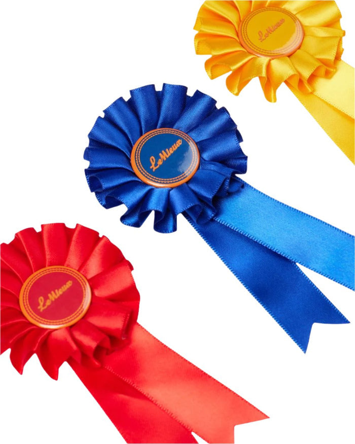 Multi Coloured LeMieux Toy Pony Rosette Pack On A White Background #colour_multi