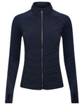 Navy coloured LeMieux Womens Maddie Jacket on white background #colour_navy