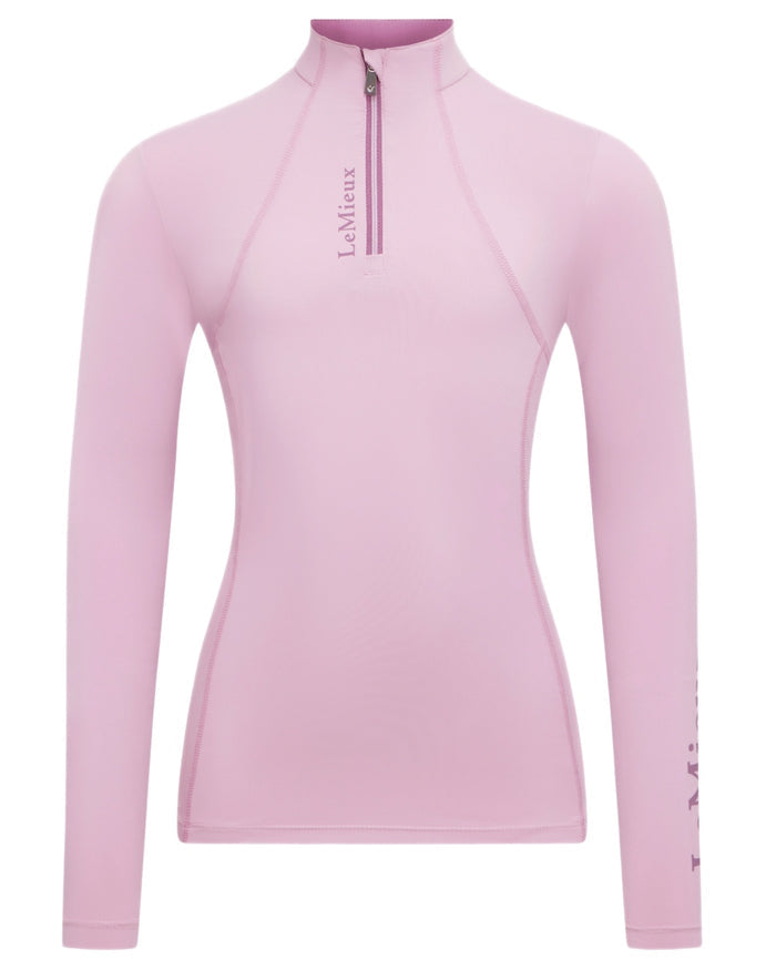 Fondant coloured LeMieux Young Rider Classique Base Layer on white background #colour_fondant