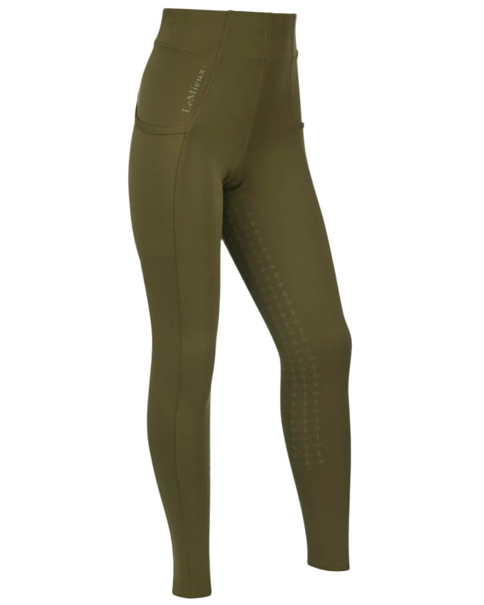 Alpine Coloured LeMieux Young Rider Orla Pull Ons On A White Background #colour_alpine