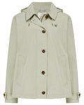 Clay coloured Lighthouse Ladies Blair Coat on white background #colour_clay