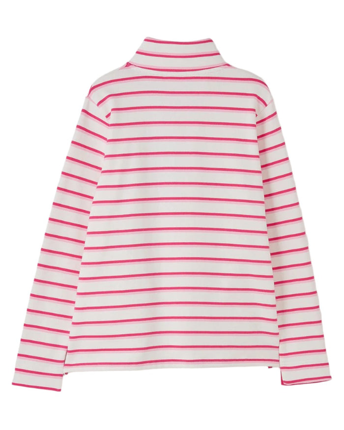 Pink Stripe coloured Lighthouse Ladies Haven Jersey on white background #colour_pink-stripe