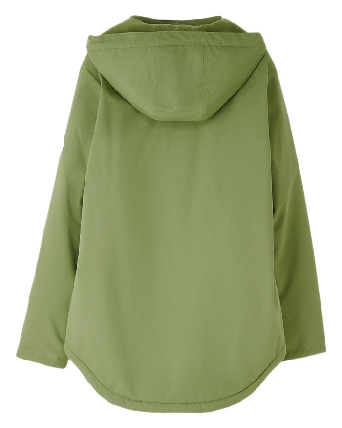 Sea Kelp coloured Lighthouse Ladies Tess Coat on white background #colour_sea-kelp