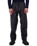 Navy Coloured Line 7 Mens Aqua Max Waterproof Overtrouser on white background #colour_navy