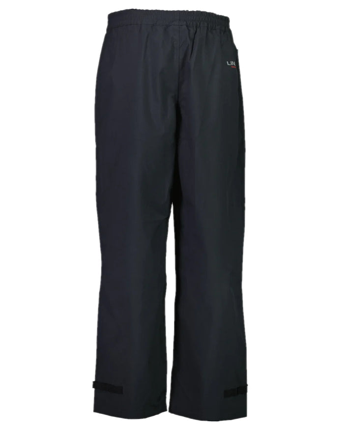 Stormy Weather Ebony Coloured Line 7 Mens Storm Armour10 Waterproof 2 Layer Overtrouser on white background #colour_stormy-weather-ebony