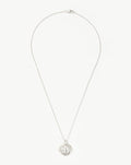 Lucy Williams Long Engravable Roman Arc Coin Necklace Necklaces Missoma