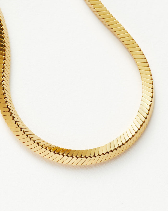 Lucy Williams Square Snake Chain Bracelet Bracelets Missoma