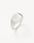 Mens Engravable Signet Ring | Sterling Silver Rings Missoma