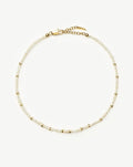 Micro Pearl Beaded Anklet | 18ct Gold Plated/Pearl Anklets Missoma