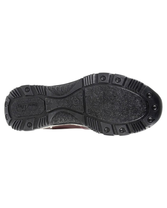 Olive Coloured Mod Comfys Womens Lace Up Flexi Comfort Shoes on White Background
#colour_olive