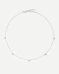 Molten Heart Mini Charm Choker | Sterling Silver Necklace Missoma