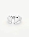 Molten Heartbreaker Statement Ring | Silver Plated Ring Missoma