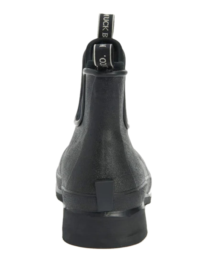 Black Coloured Muck Boots Wear Ankle Boots on white background #colour_black