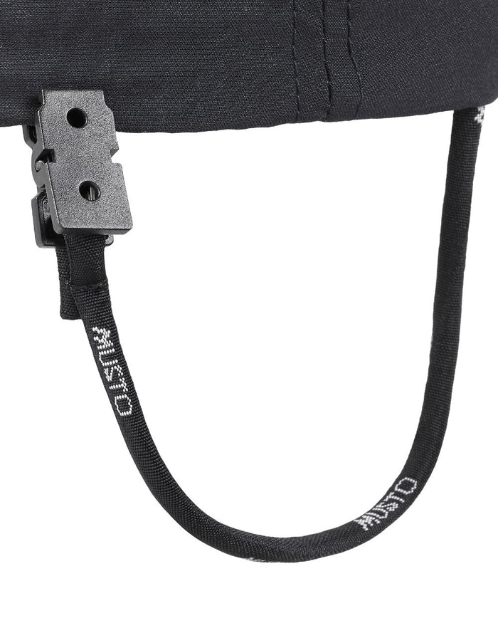 Black Coloured Musto Corporate Fast Dry Cap On A White Background #colour_black