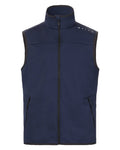 Navy Coloured Musto Evo Crew Softshell Vest on White Background
#colour_navy