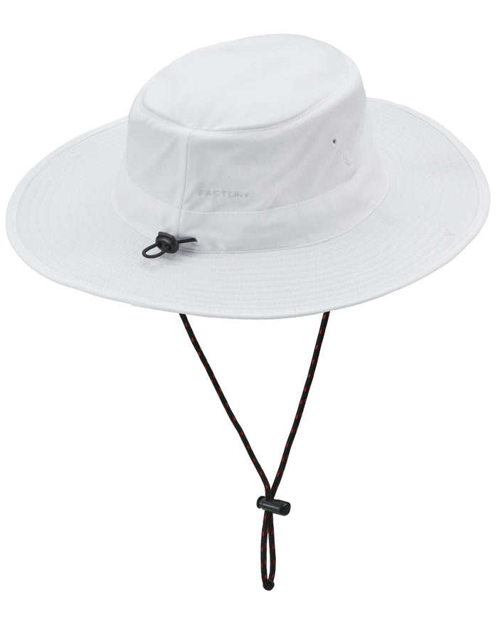 White Coloured Musto Fast Dry Brimmed Hat on White Background
#colour_white
