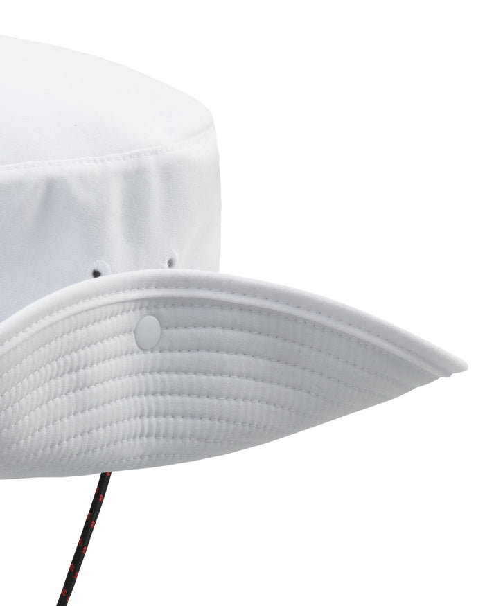 White Coloured Musto Fast Dry Brimmed Hat on White Background
#colour_white
