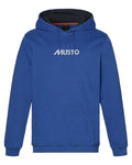 Mazarine Blue coloured Musto Mens Classic Hoodie on white background #colour_mazarine-blue