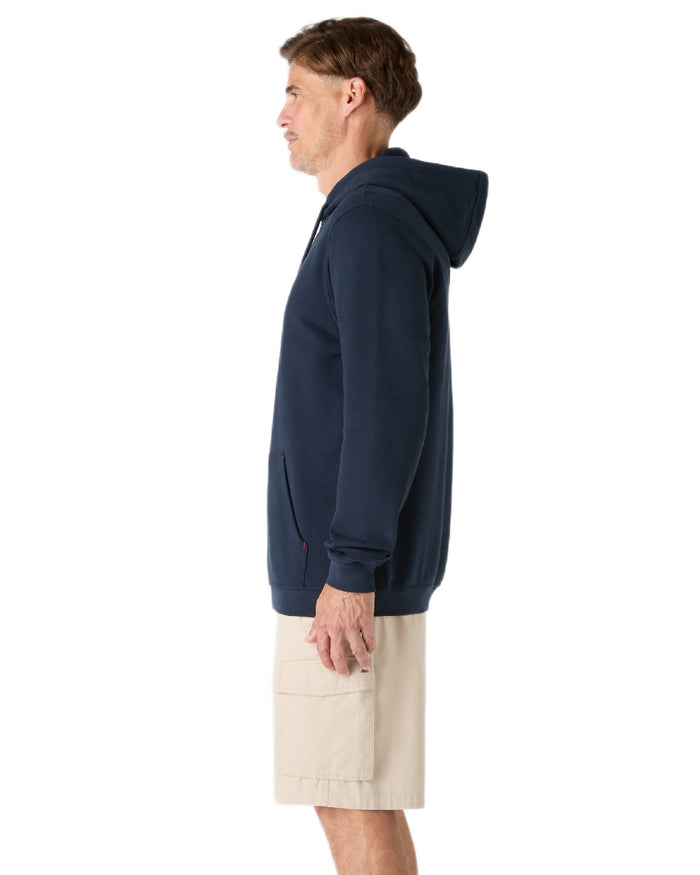 Navy Coloured Musto Mens Classic Hoodie on white background #colour_navy