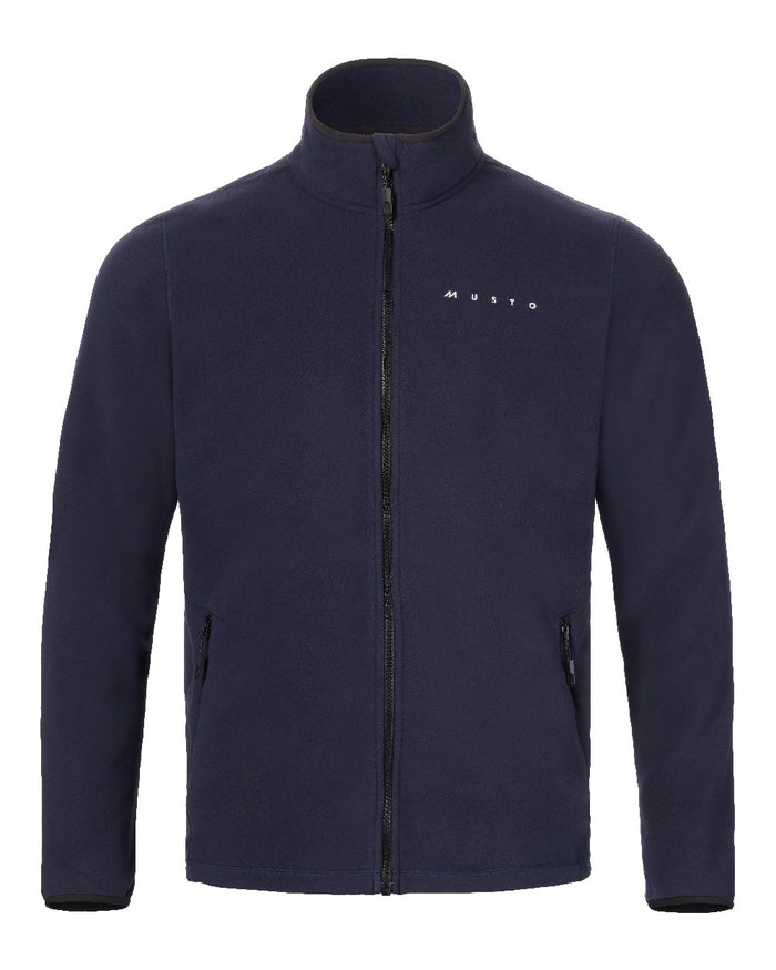 Navy Coloured Musto Mens Evo Polartec 200 Fleece Jacket on White Background
#colour_navy