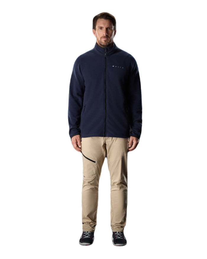 Navy Coloured Musto Mens Evo Polartec 200 Fleece Jacket on White Background
#colour_navy