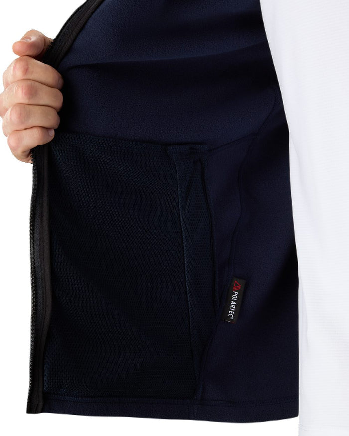 Navy Coloured Musto Mens Evo Polartec 200 Fleece Jacket on White Background
#colour_navy