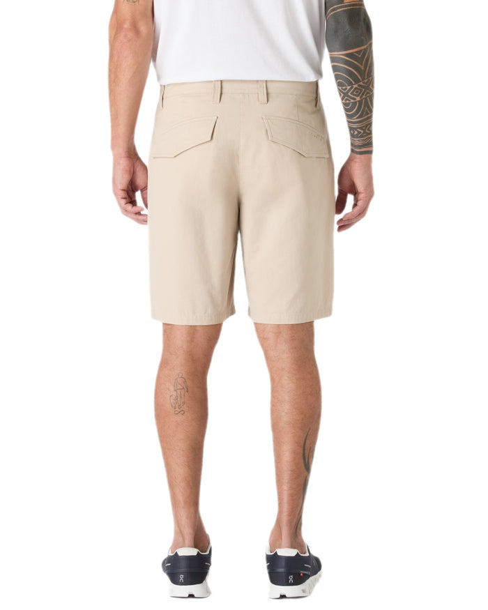Pure Cashmere Coloured Musto Mens Original Bermuda Shorts on white background #colour_pure-cashmere