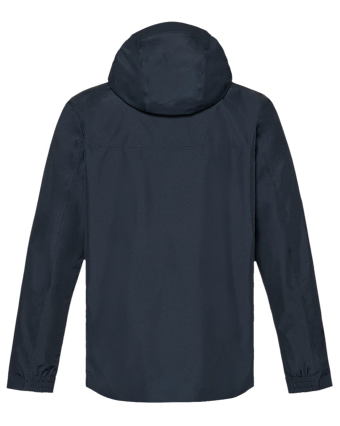 Navy Coloured Musto Mens Original Rain Jacket on white background #colour_navy