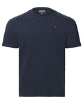 Navy Coloured Musto Mens Original Short Sleeve T-Shirt on White Background
#colour_navy