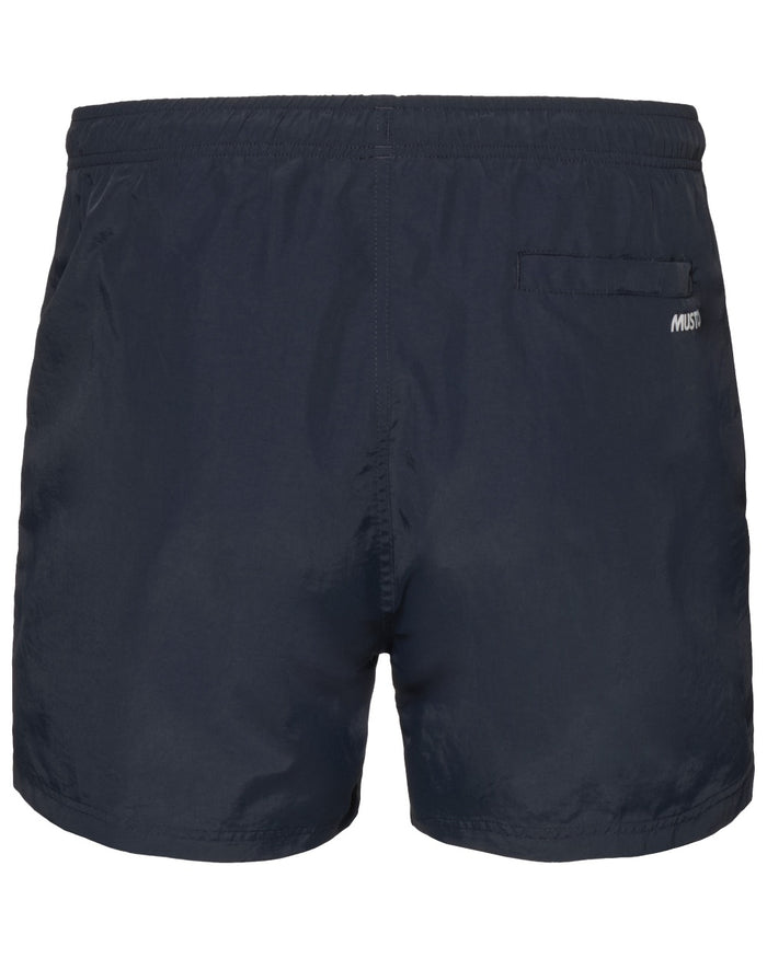 Navy coloured Musto Mens Original Swim Shorts on white background #colour_navy