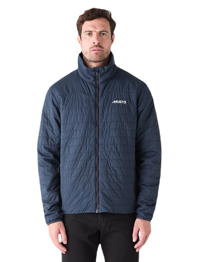 True Navy Coloured Musto Mens Solent Primaloft Insulator Jacket on White Background
#colour_true-navy