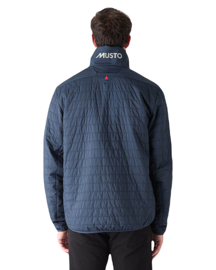 True Navy Coloured Musto Mens Solent Primaloft Insulator Jacket on White Background
#colour_true-navy