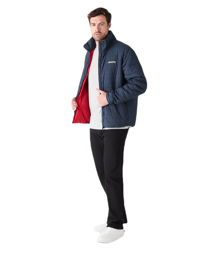 True Navy Coloured Musto Mens Solent Primaloft Insulator Jacket on White Background
#colour_true-navy