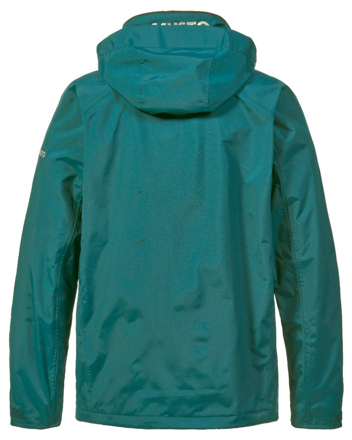 Deep Teal coloured Musto Sarinia Jacket on White background #colour_deep-teal