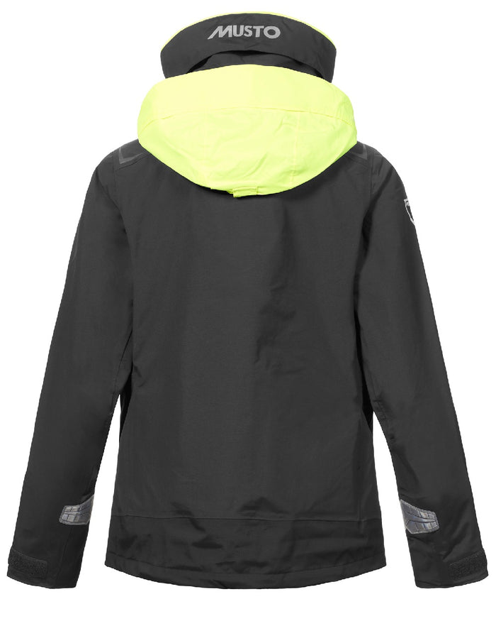 Musto Womens BR1 Channel Jacket in Black #colour_black