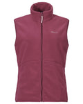 Very Berry coloured Musto Womens Classic Fleece Vest on white background #colour_very-berry